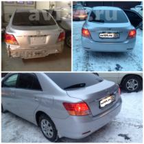 Ремонт заднего бампера на Toyota Alion