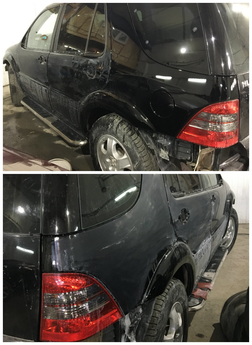 Кузовной ремонт Mersedes-Benz ML