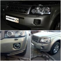 Ремонт и покраска переднего бампера  LandRover