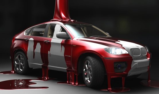 Покраска авто в камере